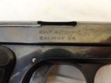 Clean 97% Colt Model 1908 Pre War Vest Pocket Semi Automatic Pistol
- 4 of 7