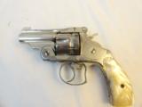 1880's Smith & Wesson Snub
Nose 44 Number 3 Double Action Cowboy Gamblers Rig - 3 of 10