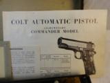Boxed Colt Model 1911 Combat Commander Series 70 Electrolis Nickel - 5 of 12