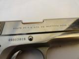 Beautiful Colt 1911 Factory Nickel Pre Series 70 in .38 Super Boxed - 6 of 9
