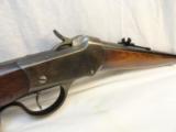 Fine Winchester Low Wall Single Shot Rifle .22 Hornet - 4 of 12