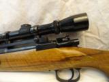 Incredible T. Shelhammer Custom Stocked Mauser Sporting Rifle in .275 H&H Magnum - 5 of 13