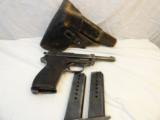 1942 Waffenstamp Marked Walther P-38 Holster xtra Clip - 1 of 4