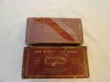 (2) Full Boxes Remington ammo for .44 Colt Conversion Model 1860- 1 of 4