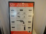 1940's Colt Police revolver Instruction Chart Poster - 1 of 4
