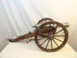 1861 Civil War Cannon Field Artillery PIece - 1 of 8
