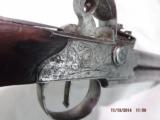 Antique Superposed Flintlock pistol - 4 of 9