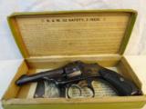 Smith & Wesson New Departure .32 Hammerless Boxed 2nd Model- 1 of 11