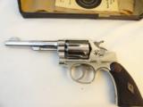 Boxed Smith Wesson
Model 1905 Factory Nickel Revolver - 3 of 12