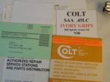 Boxed Colt SAA .45 Nickel Ivory - 9 of 9