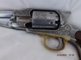 Engraved Uberti 1858 Remington w/ extra .45 LC cylinder - 7 of 15
