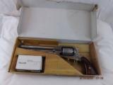 Engraved Uberti 1858 Remington w/ extra .45 LC cylinder - 4 of 15