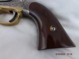 Engraved Uberti 1858 Remington w/ extra .45 LC cylinder - 6 of 15