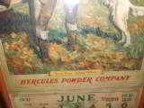 Framed Hercules Powder Company June 1931 Calender - 4 of 7