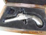 Cased Antique Percussion Pocket Pistol - 1 of 23