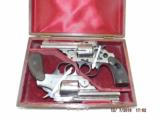 Iver Johnson Salesman Sample Cased set of .38 Caliber Cutaway revolvers - 1 of 13