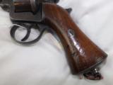 Scarce French/Civil War Era George Raphael Officers Double Action Revolver - 5 of 12
