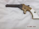 Engraved Spur Trigger Pocket Pistol by T.J. Stafford - 1 of 7