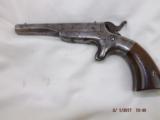 Very Rare Allen & Wheelock 32 Center Hammer Single Shot Pistol - 1 of 8