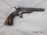Very Rare Allen & Wheelock 32 Center Hammer Single Shot Pistol - 2 of 8