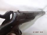 Very Rare Allen & Wheelock 32 Center Hammer Single Shot Pistol - 4 of 8