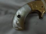 Rare Exhibition Grade Marlin 1872 Octogon barrel Pocket Revolver - 6 of 10