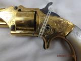 Rare Exhibition Grade Marlin 1872 Octogon barrel Pocket Revolver - 3 of 10