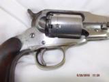 Rare Nickel plated Remington New Model Single Action Belt Revolver - 6 of 15