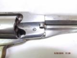 Rare Nickel plated Remington New Model Single Action Belt Revolver - 8 of 15