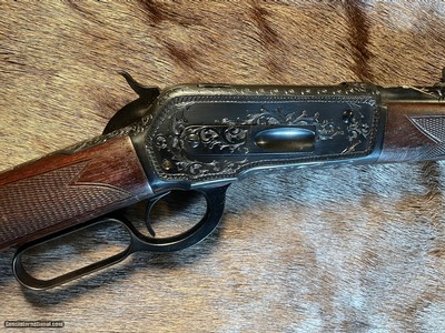 Winchester 1886 in 38-70 custom engraved