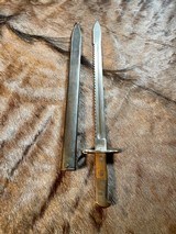 Swiss 1914 Schmidt Rubin Waffenfabrik Neuhausen saw back bayonet