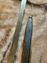 Swiss 1914 Schmidt Rubin Waffenfabrik Neuhausen saw back bayonet - 14 of 16
