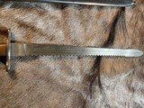 Swiss 1914 Schmidt Rubin Waffenfabrik Neuhausen saw back bayonet - 3 of 16