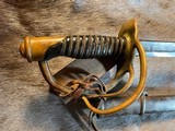 Ames MFG. Chicopee MASS. U.S. 1860 Cavalry Saber 1864 MM inspector mark - 4 of 18