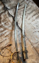 Ames MFG. Chicopee MASS. U.S. 1860 Cavalry Saber 1864 MM inspector mark - 18 of 18
