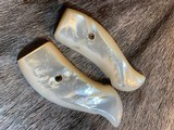 Genuine Mother of Pearl Smith&Wesson K frame Grips - 6 of 10