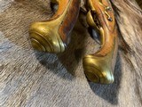 Pair of 1751 Danish Pattern heavy dragoon flintlock pistols - 16 of 20