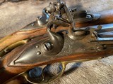 Pair of 1751 Danish Pattern heavy dragoon flintlock pistols - 8 of 20