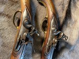 Pair of 1751 Danish Pattern heavy dragoon flintlock pistols - 3 of 20