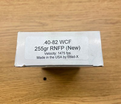 Ventura Heritage ammunition.40-82 WCF NEW 255gr RNFP