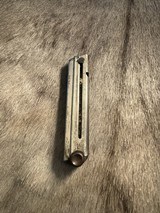 Original WW1 Imperial Wood Base Luger Magazine - 9mm - SN 5004 over e