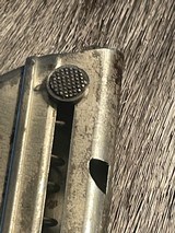 Original WW1 Imperial Wood Base Luger Magazine - 9mm - SN 5004 over e - 2 of 13