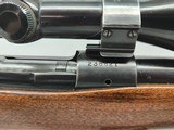 Winchester Model 70, 300 H&H magnum with threaded barrel and classic Redfield 1