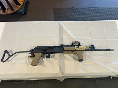 FA-Cugir M+M LLC - M10-762 - 7.62x39mm - Wire Folder AK - Image 1 of 2