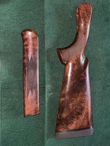 Butt stock and forearm for Blaser F3 competition model, 12 gauge, Grade 5 standard, right hand, 14 3/4 in LOP, - 7 of 7