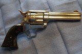Colt SAA Pair .38-40 4 3/4" Nickel Plated - 1 of 7