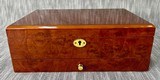 Colt National Match Royal Gold Cup .45 ACP — TALO Exclusive 1 of 300 — NMR122 — Royal Blue 1911 w/ Burl Display Case - Image 2 of 19