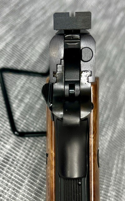 Colt National Match Royal Gold Cup .45 ACP — TALO Exclusive 1 of 300 — NMR122 — Royal Blue 1911 w/ Burl Display Case - Image 10 of 19