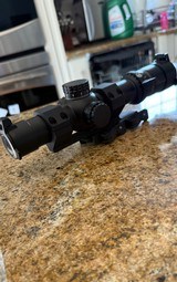 Burris XTR II 1 - 8 x 24mm Front Focal Plane and Amrican Defense QD mount - 2 of 6