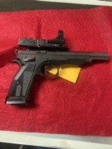 Loaded cz 75ts czushmate in 9mm